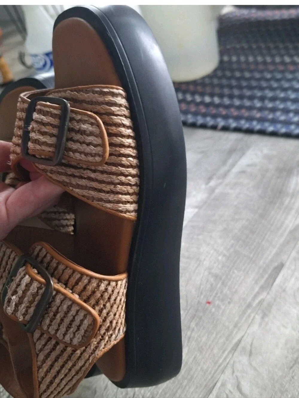 Free People Size 7 Mandy Weave Women's Sandals